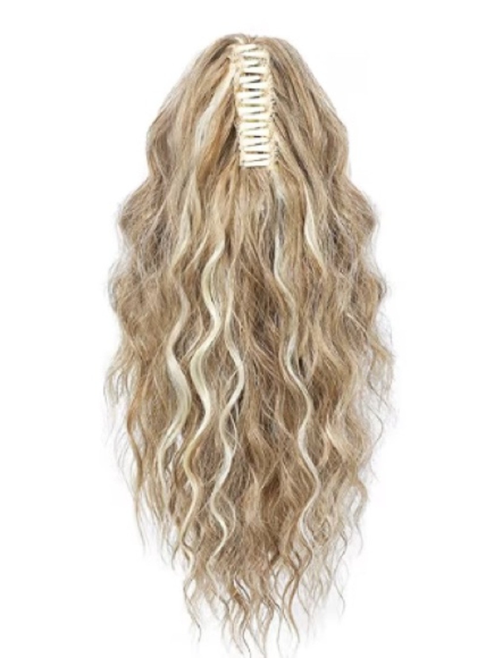 Clip On Ponytail // multiple colors includes claw clip, synthetic